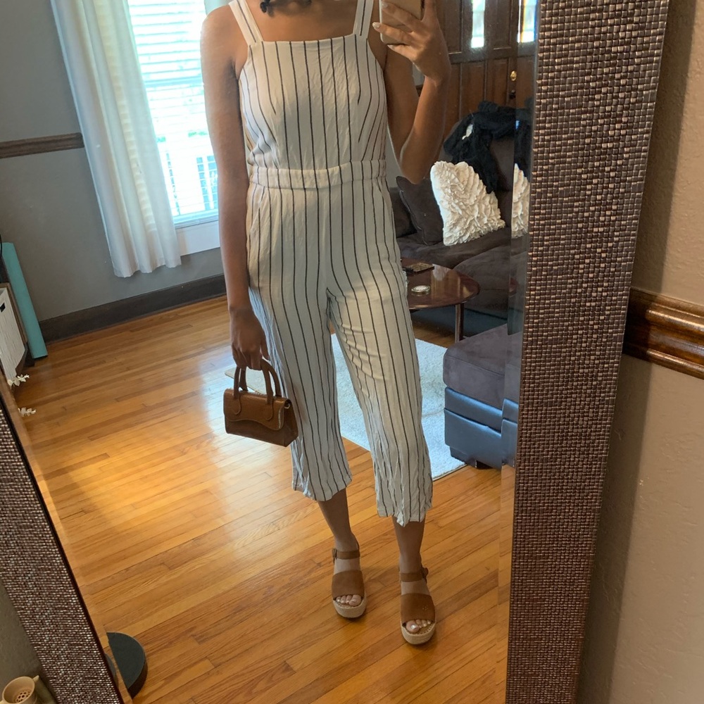 Striped Jumpsuit